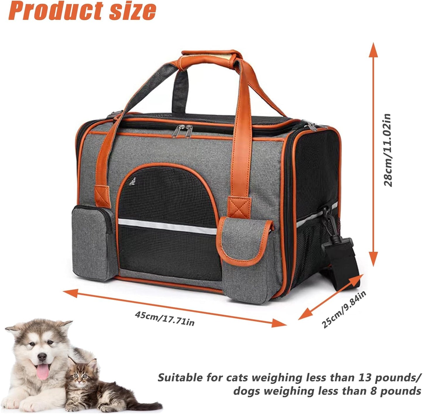 Transporttasche für Katzen/Hunde