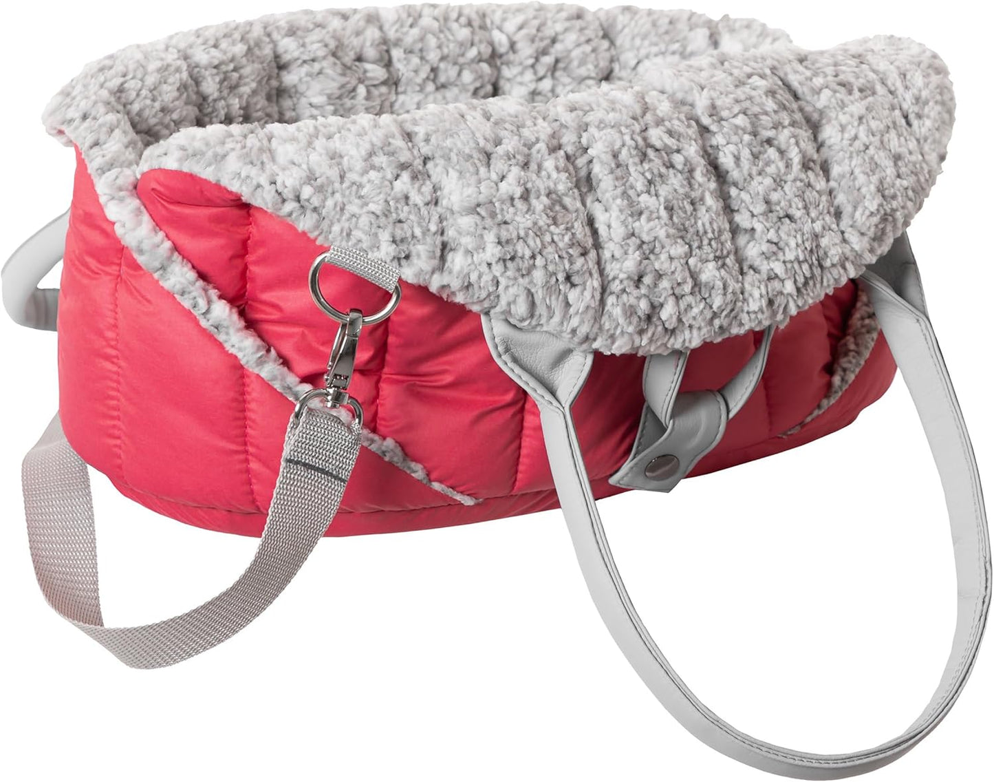 Sea Shell Hundetasche, Grösse 2: 47x29x32 cm Himbeer