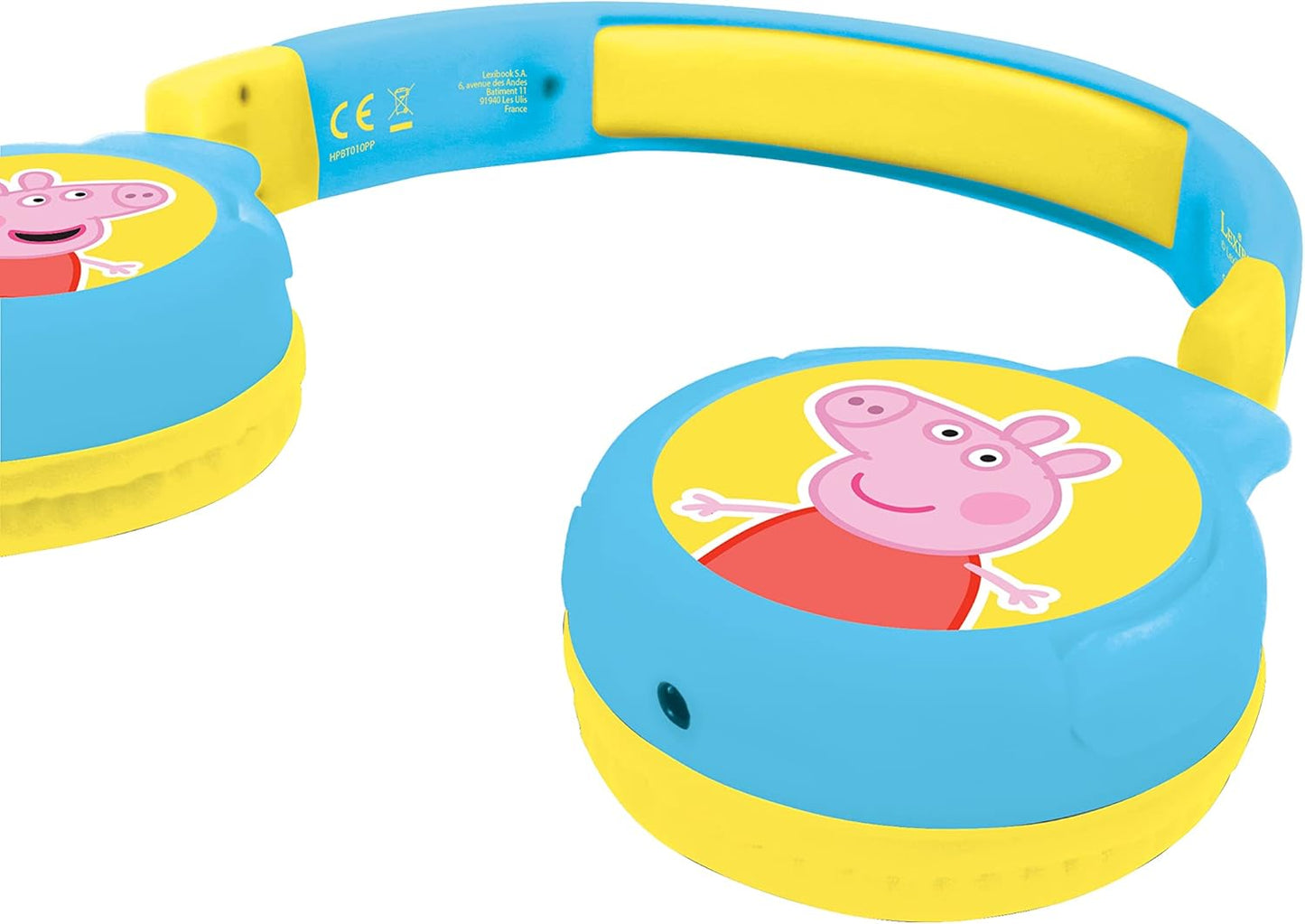 Peppa Wuz 2-in-1 Audio-Kopfhörer mit Bluetooth, Peppa Wutz