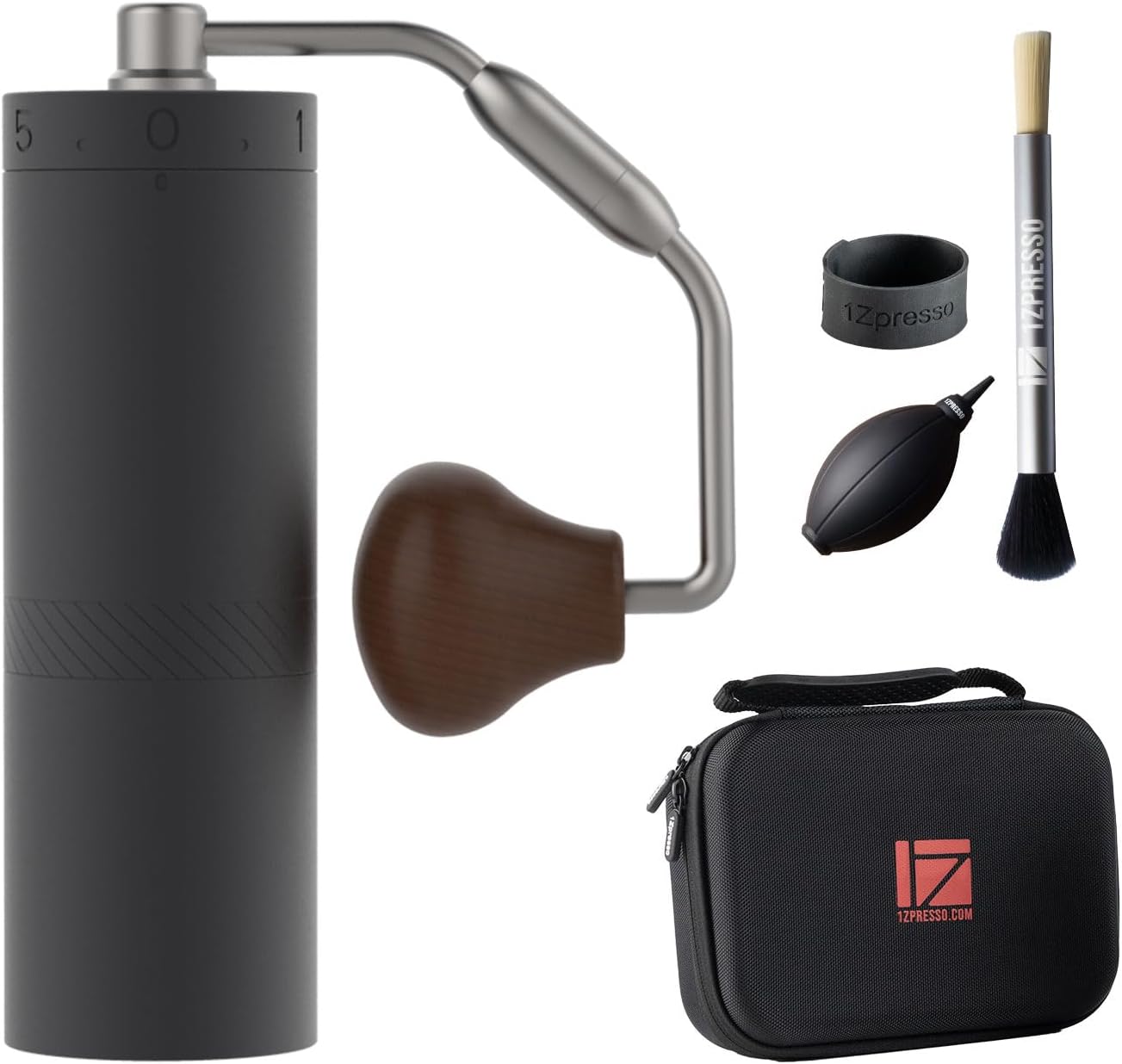 Manuelle Kaffeemühle X-Ultra mit Kegelmahlwerk, X-ultra Schwarz