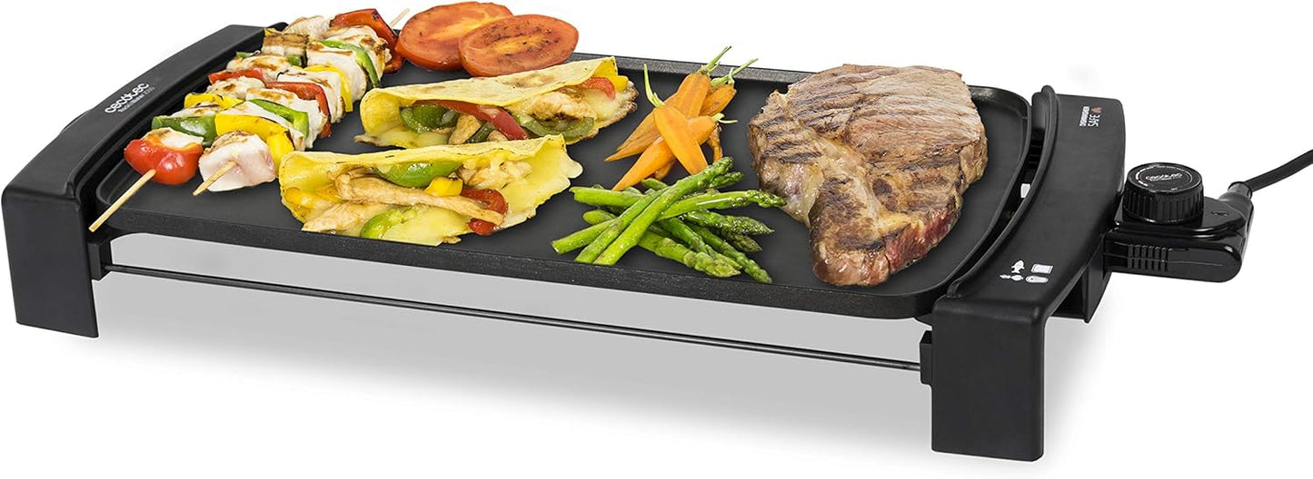 Elektrische Grillplatte, Schwarz 2150W