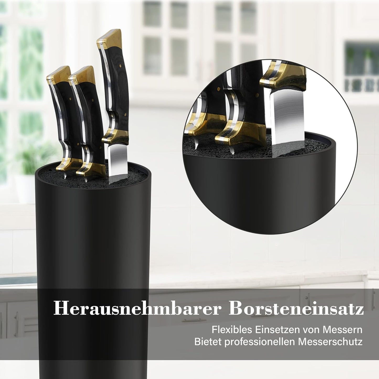 Universal Messerhalter, Schwarz
