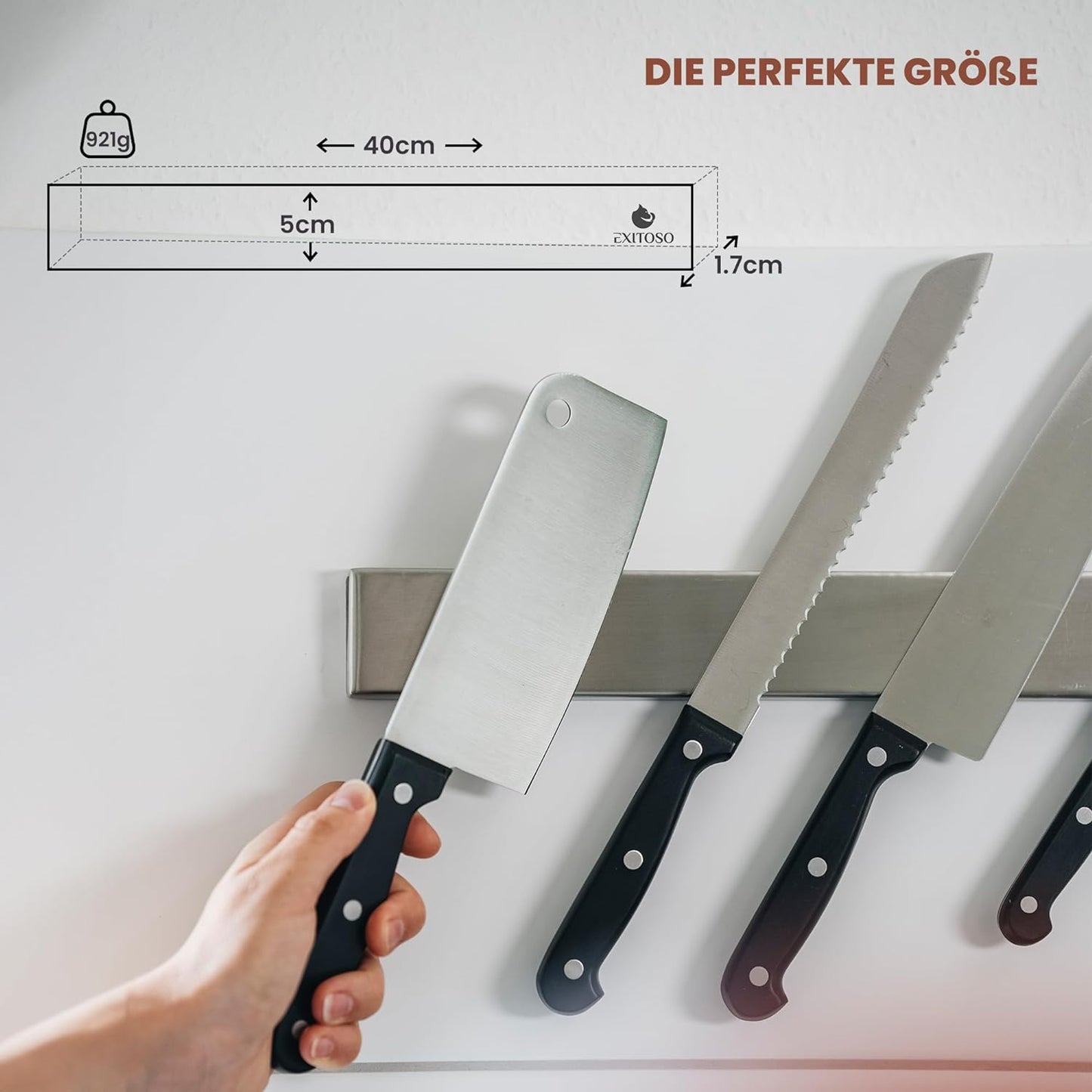 Messerleiste, Messerleiste Silber
