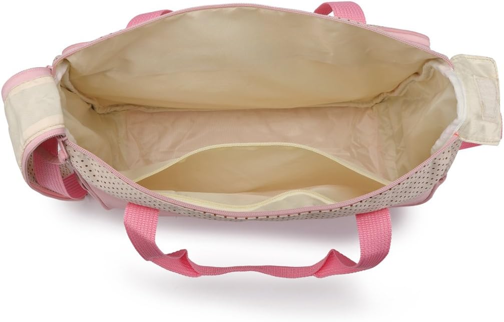 5-teiliges Baby Wickeltaschen-Set, Rosa