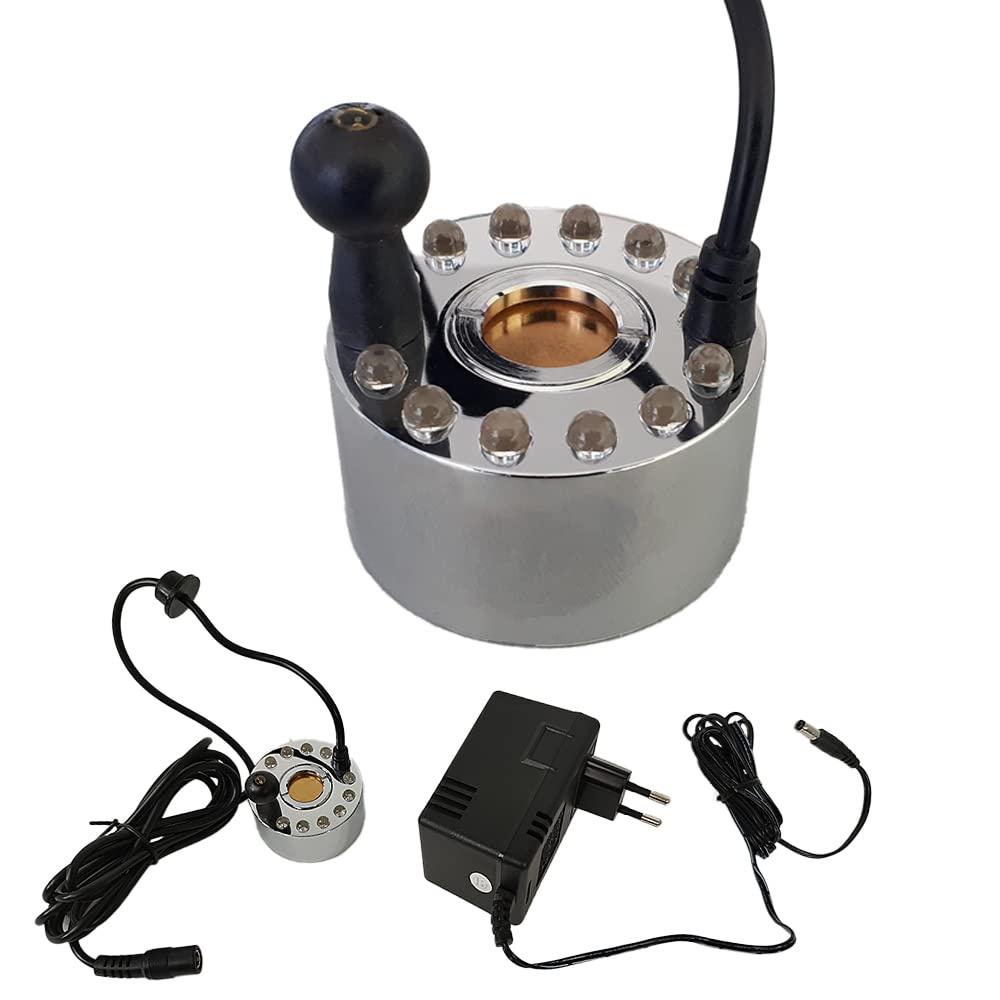 LED Vernebler mit Trafo und Farbwechsel