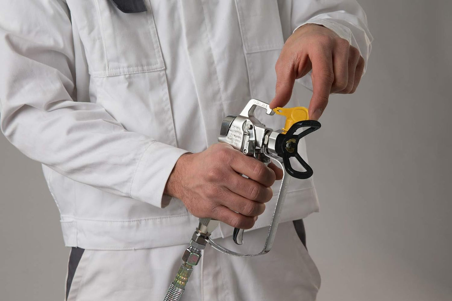 Airless Trade Tip 3 Düse 107, Wasserverdünnbare und lösemittelhaltige Lacke und Lackfarben, Öle, Trennmittel, 107