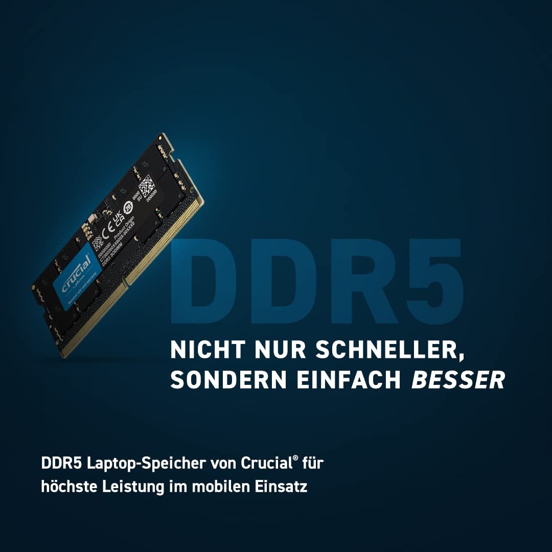 SO-DIMM 16 GB DDR5-4800  , Arbeitsspeicher, 16 GB 4800MHz