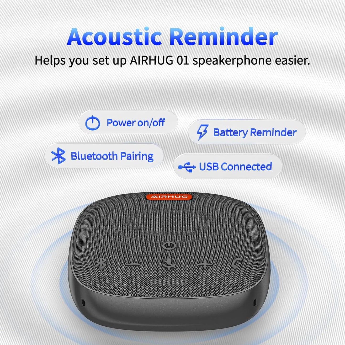 Bluetooth Konferenzlautsprecher mit Mikrofon