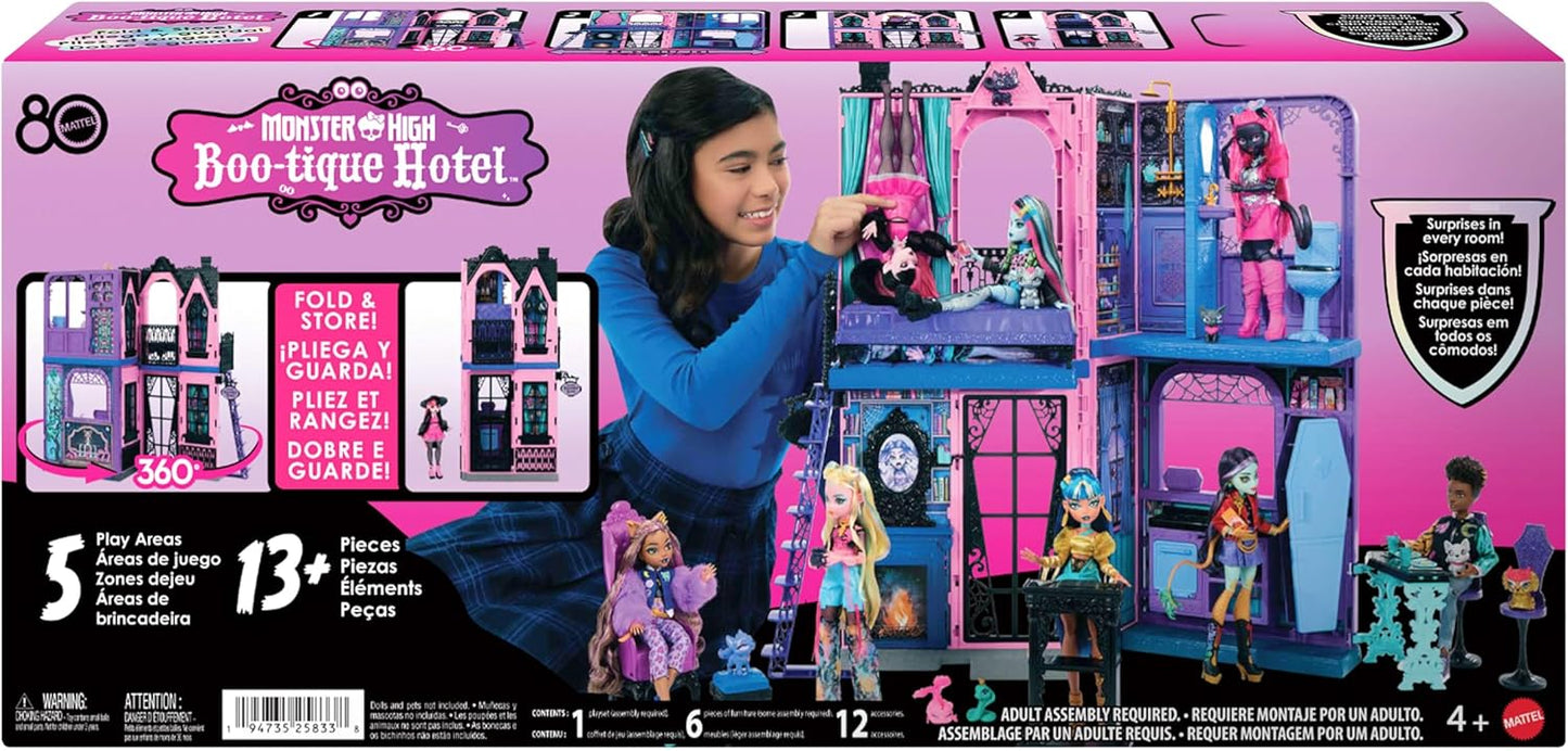 Buh-tique Hotel Puppenhaus mit Überraschungen, Black - Boo-tique Hotel
