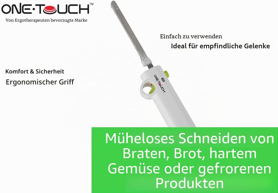 Kabelloses Elektromesser KC 157 mit 2 Klingen