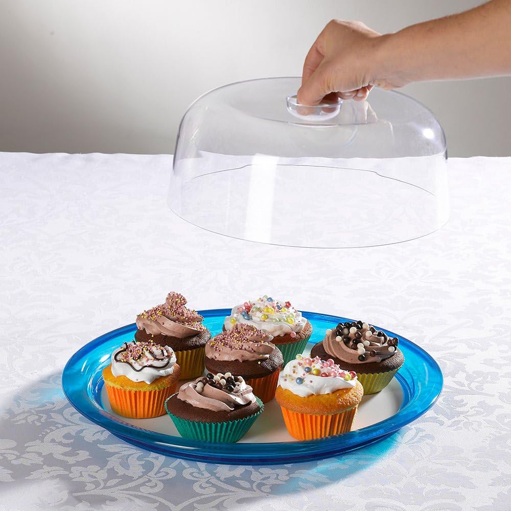 Kuchenhalter mit Tablett, Transparent