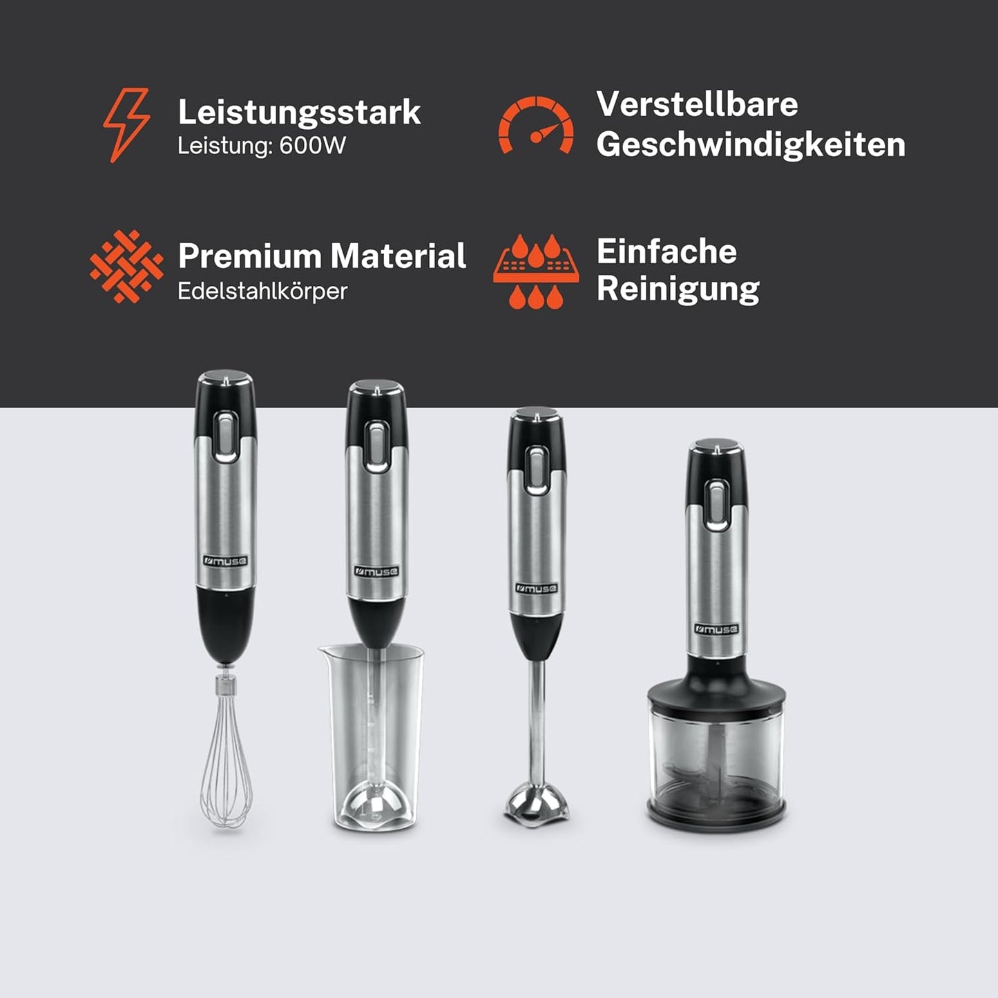 Stabmixer-Set MS05 HB