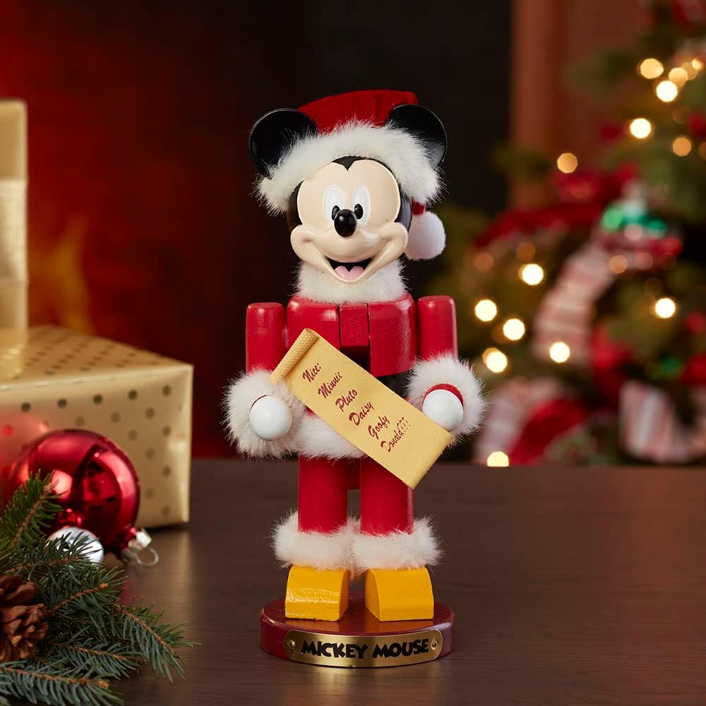 Santa Mickey Mouse Nussknacker