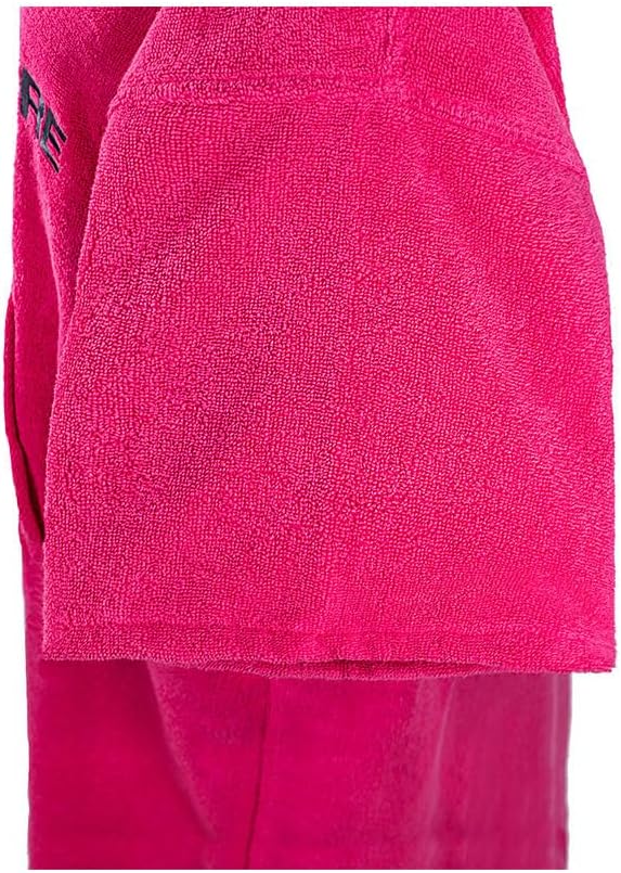 Surf Poncho mit Kapuze, S-M Rosa