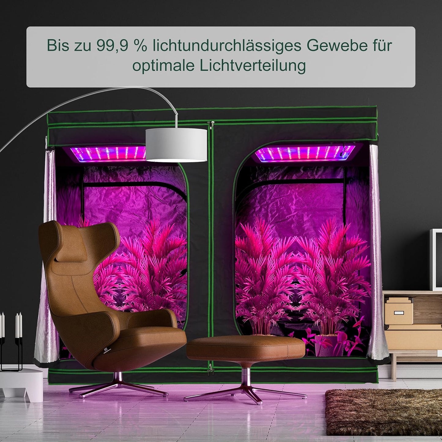 Growbox, 120x60x60 cm