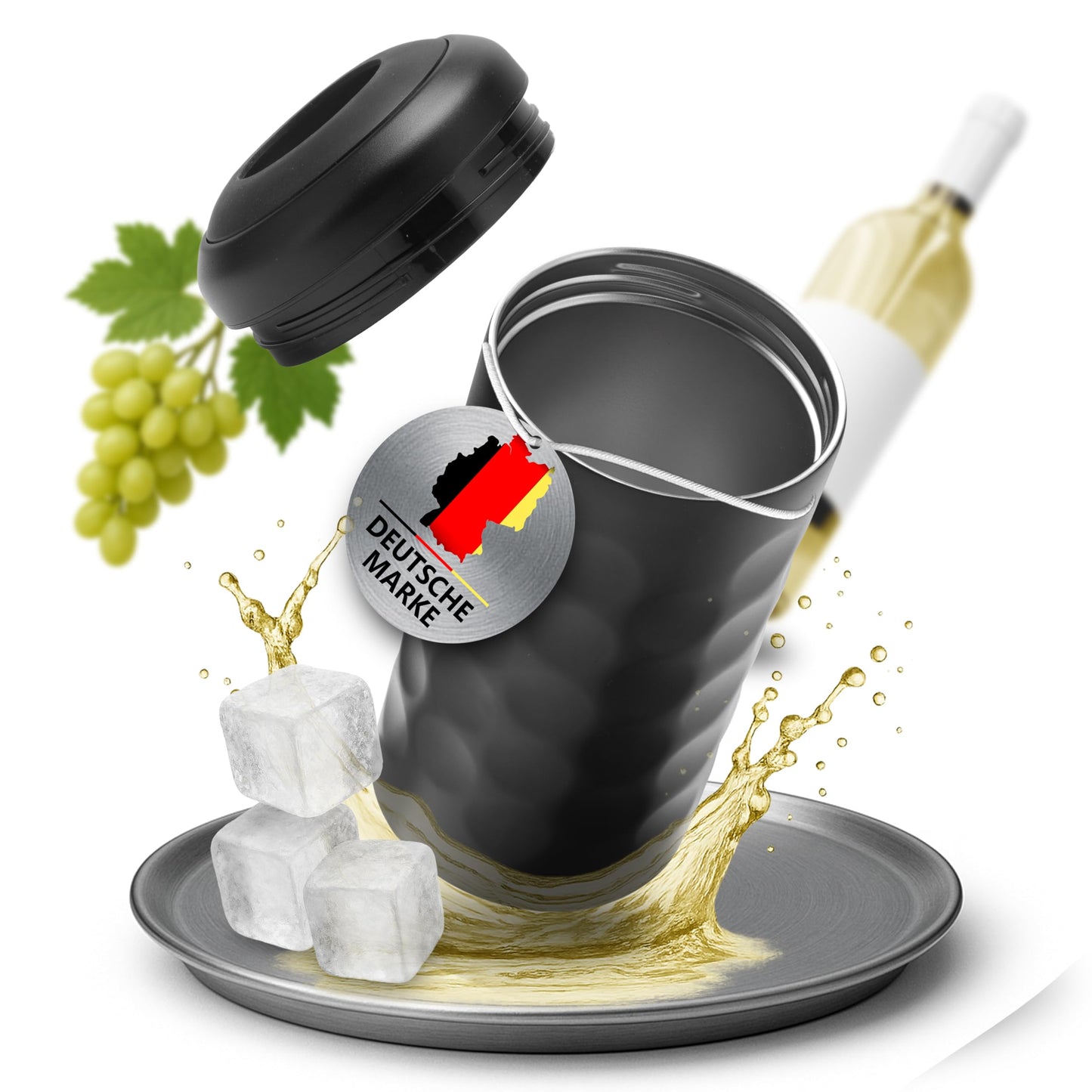 Arktis Weinkühler, Schwarz