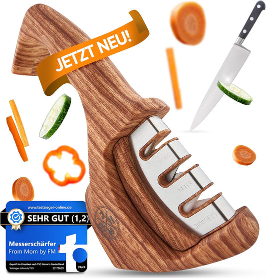 Ergonomischer Profi-Messerschärfer für Küchenmesser