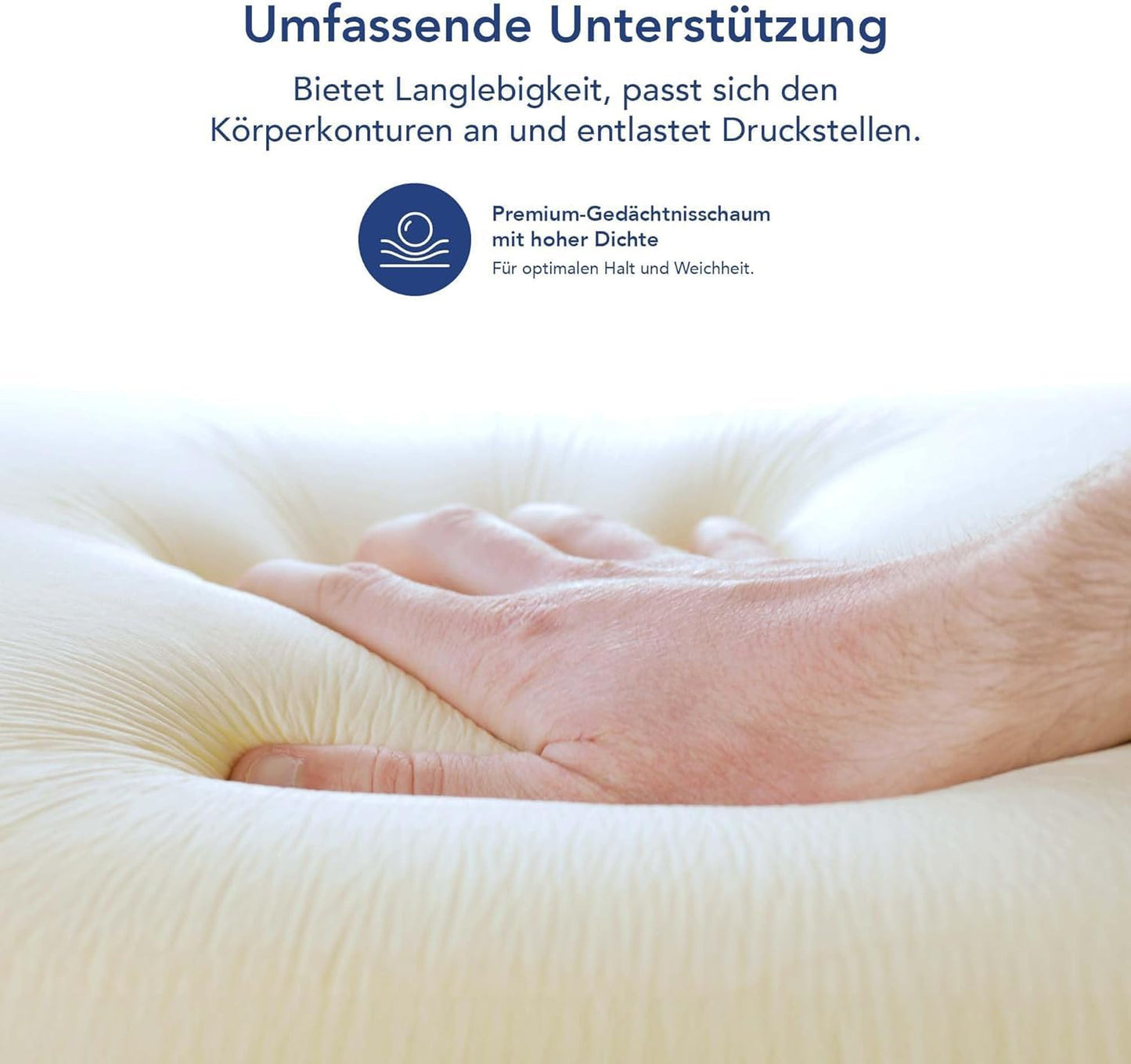 Ergonomisches 4-teiliges Keilkissen-Set, 12-in-1-Multifunktionsdesign