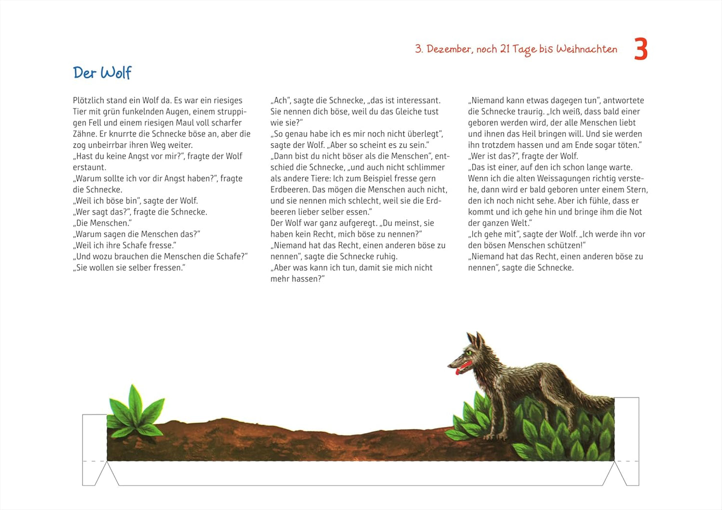 Der weite Weg nach Bethlehem. Ein Adventskalender zum Basteln und Vorlesen, Kalender