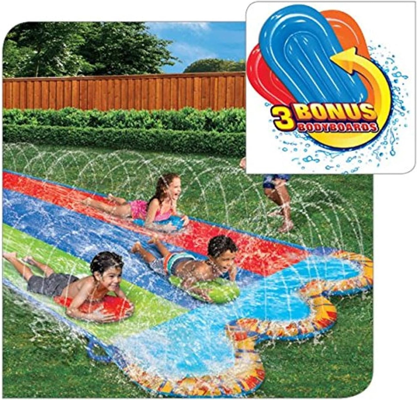 Triple Racer Water Slide