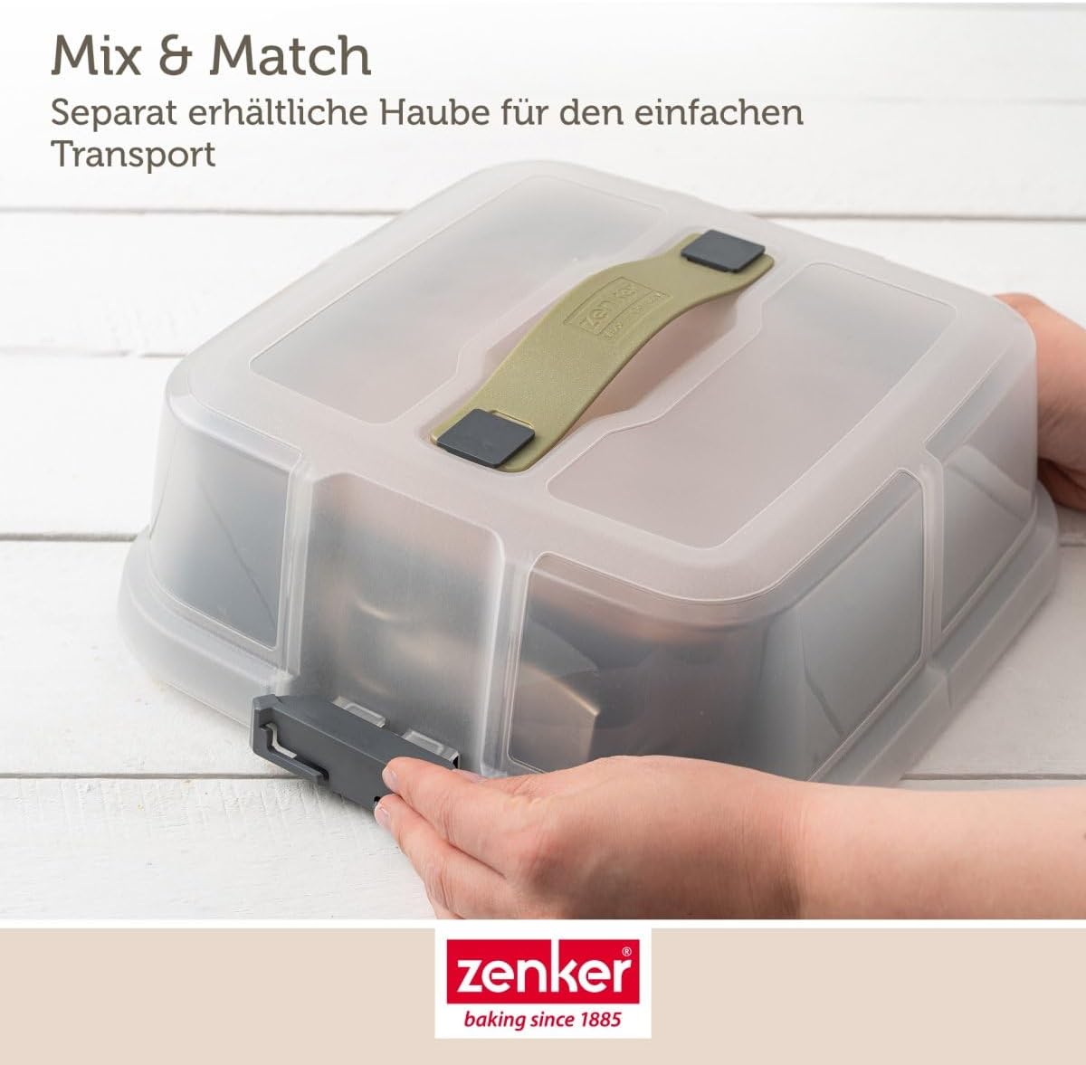 Click & Go Quadratische Springform, Quadratische Springform