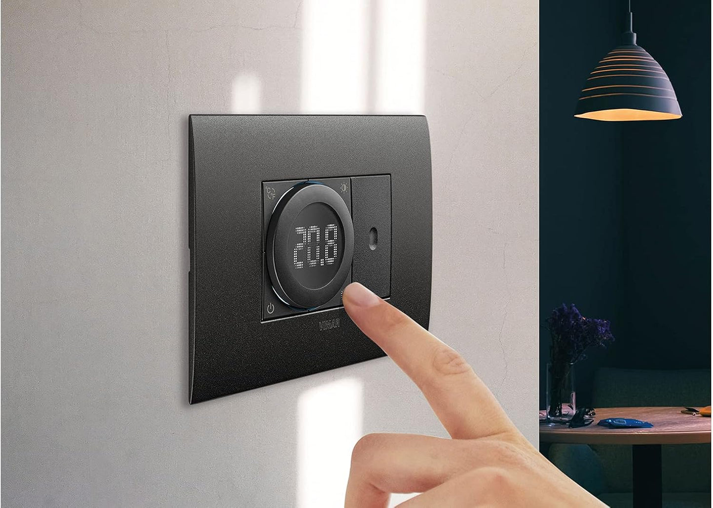 Programmierbarer Thermostat 02970 mit Drehregler