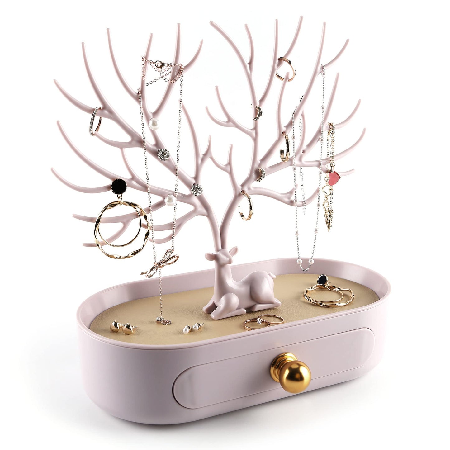 Schmuckständer Geweihbaum, B Pink-aluminium Alloy Handle