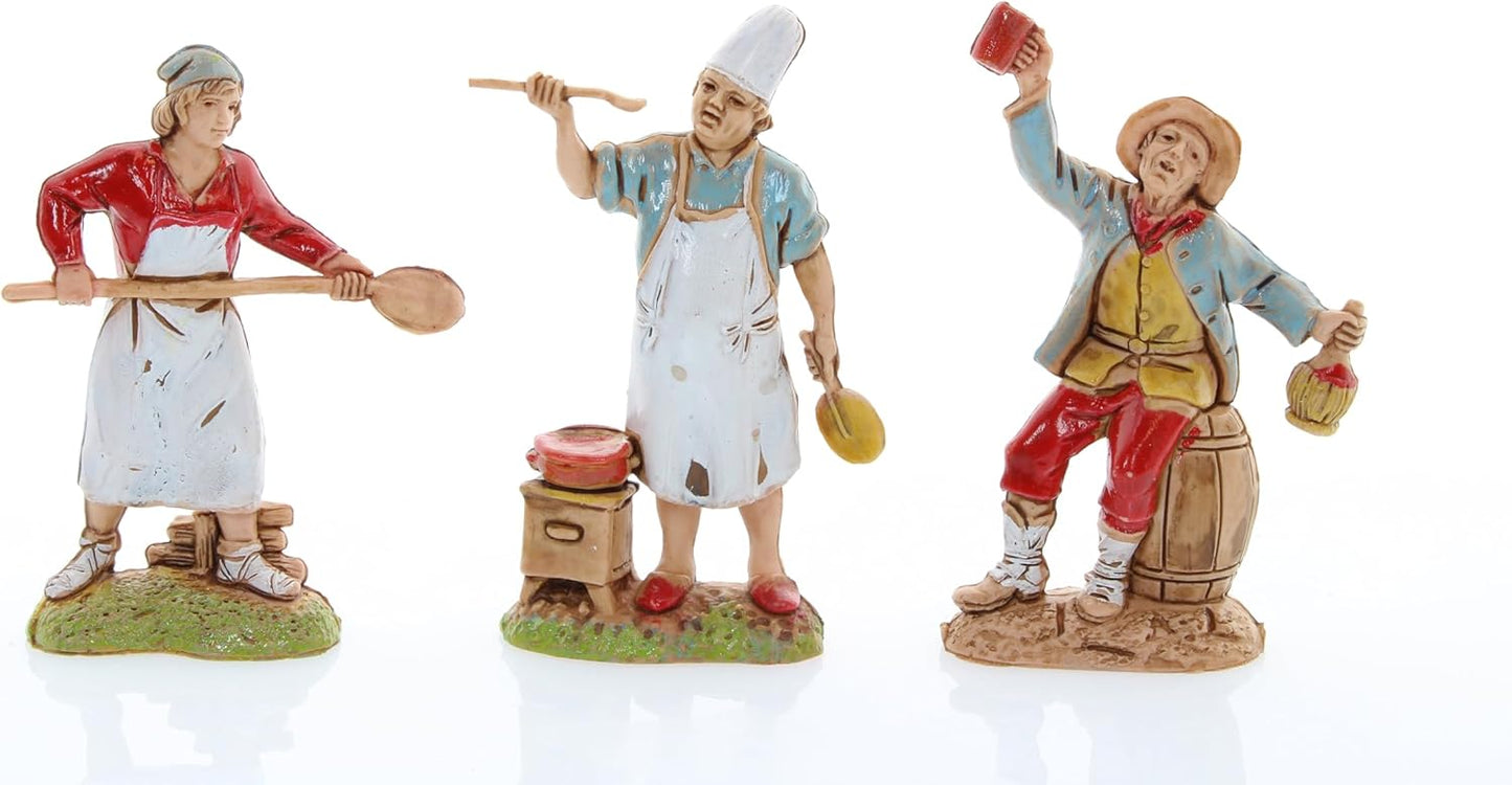 Neapolitanische Krippenfiguren-Set