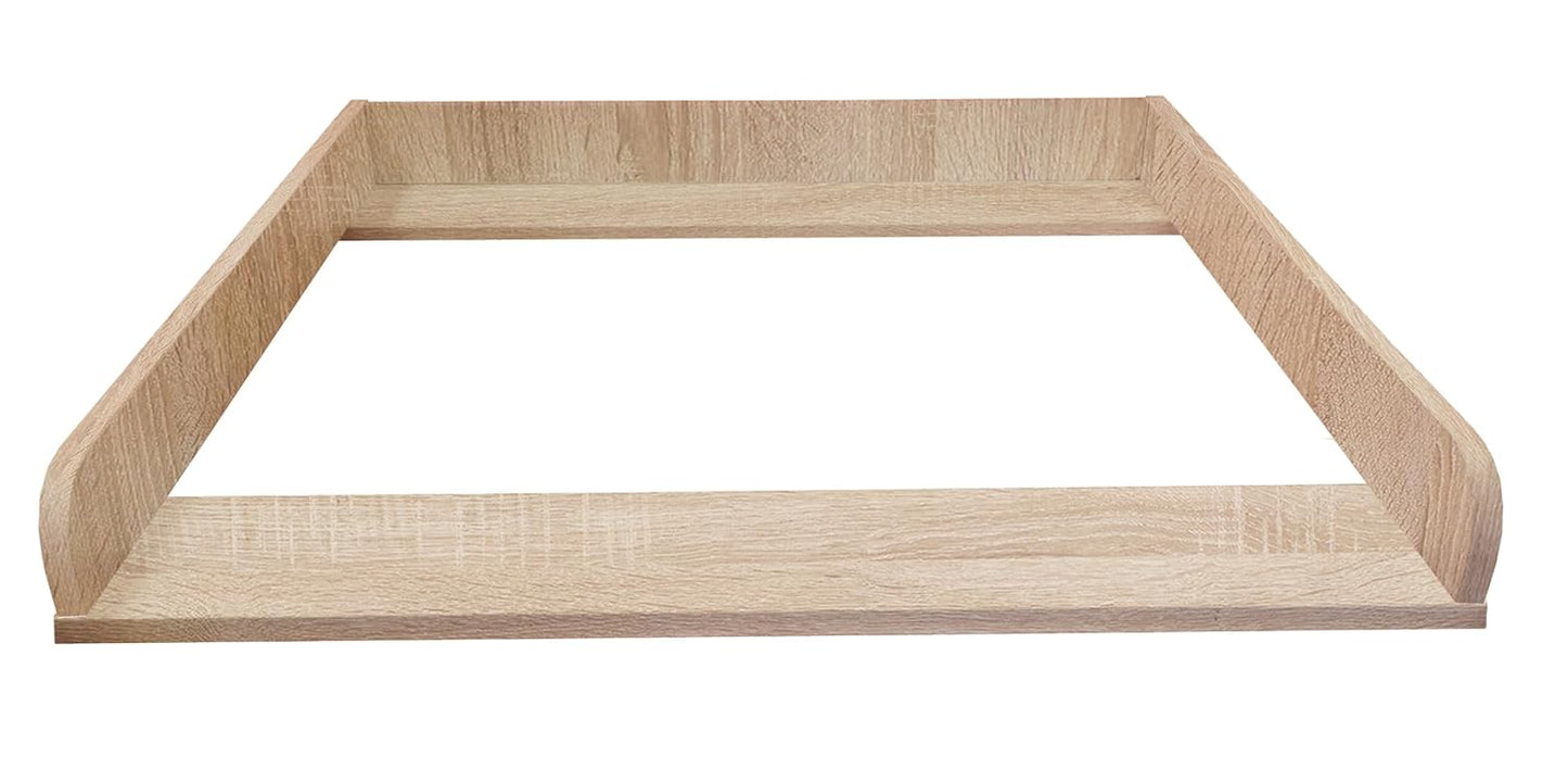Wickelaufsatz für Ikea Kommoden (MALM, HEMNES, NORDLI), Eiche