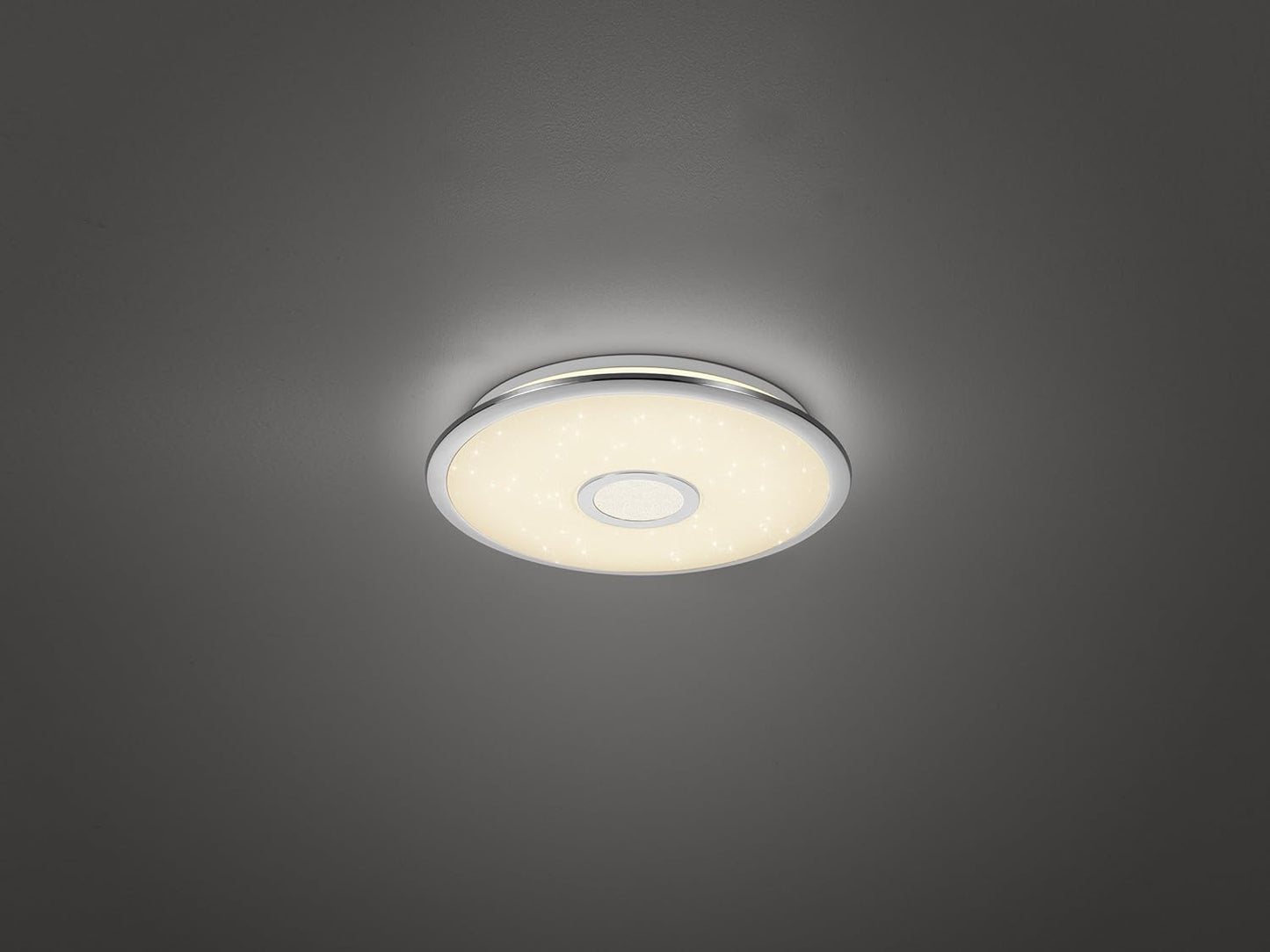 LED-Deckenleuchte Osaka mit Star Light Effekt, Durchmesser 42cm