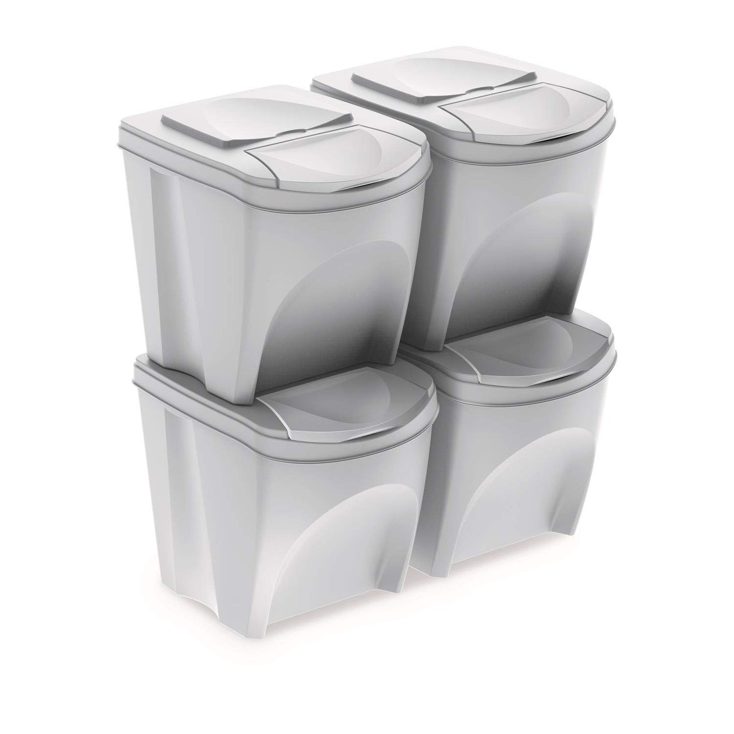 4er Set Mülleimer