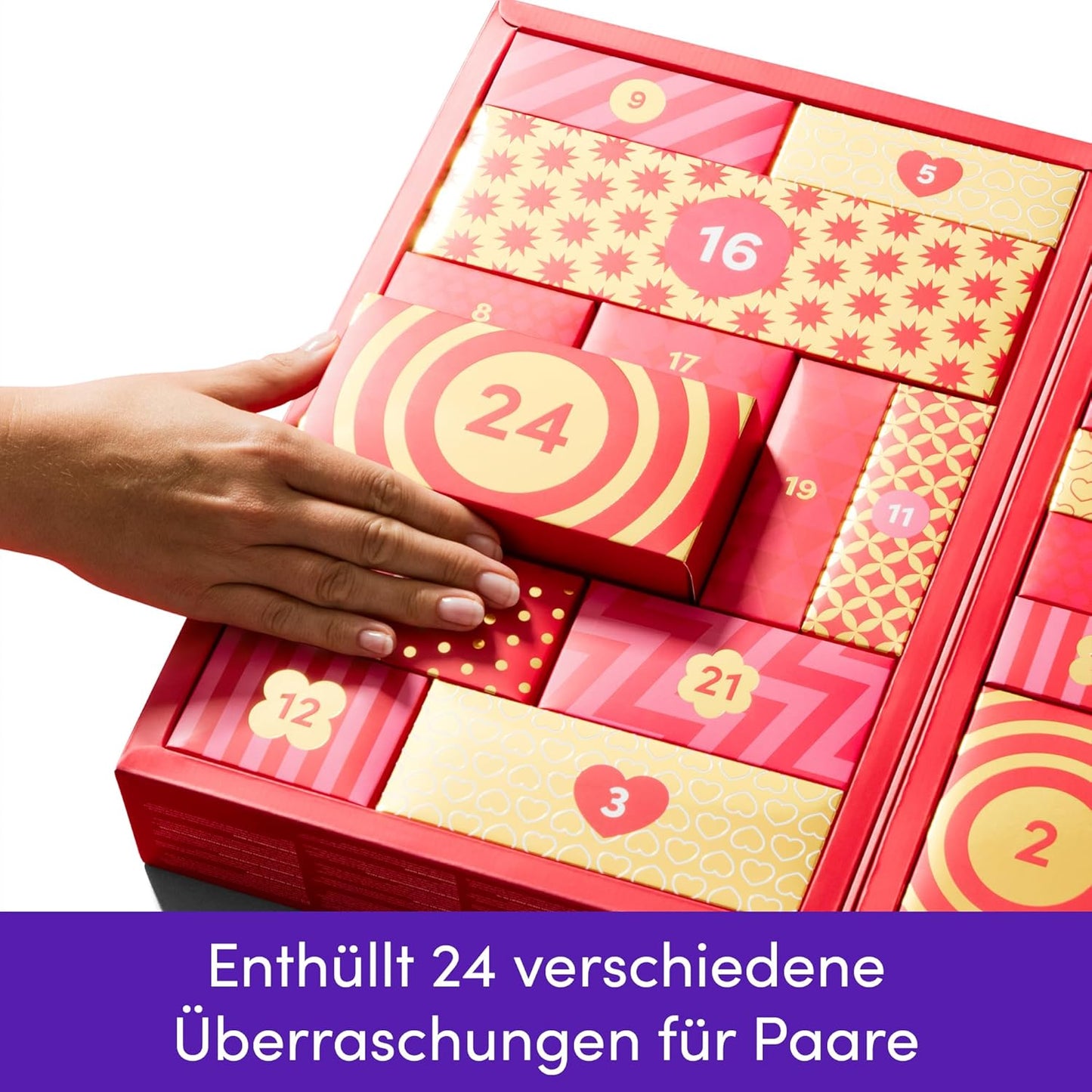 Erotik-Adventskalender mit Sexspielzeug, Paare (2025)