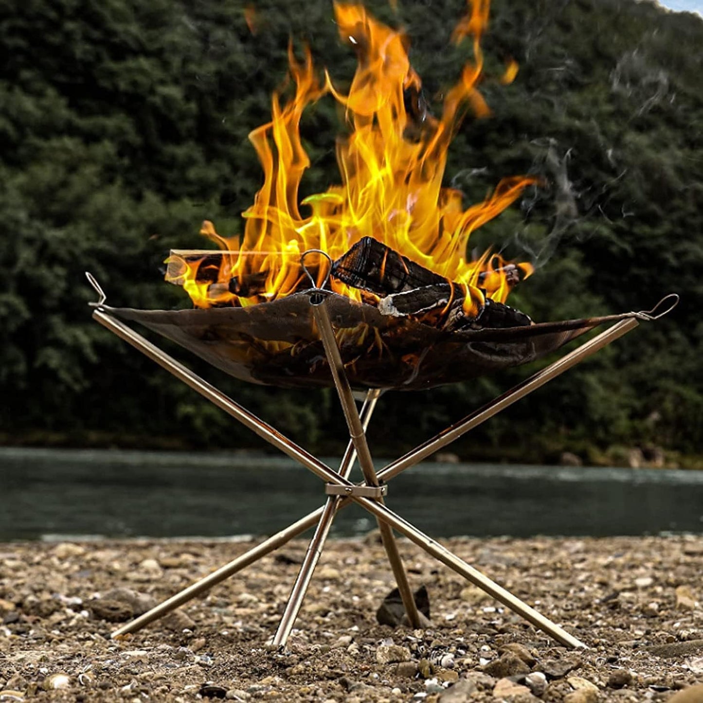 Faltbare Feuerstelle