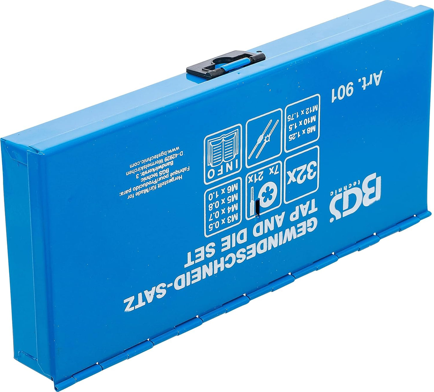 Gewindeschneid-Satz 901, 32-tlg. | GCr15