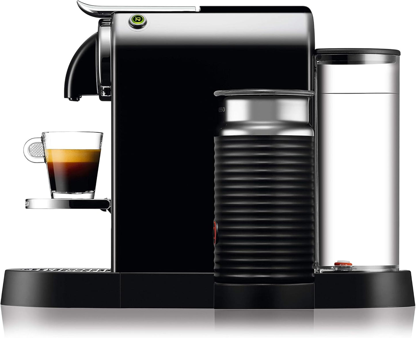 Kaffeemaschine mit Milchaufschäumer, Citiz mit Aeroccino|Schwarz