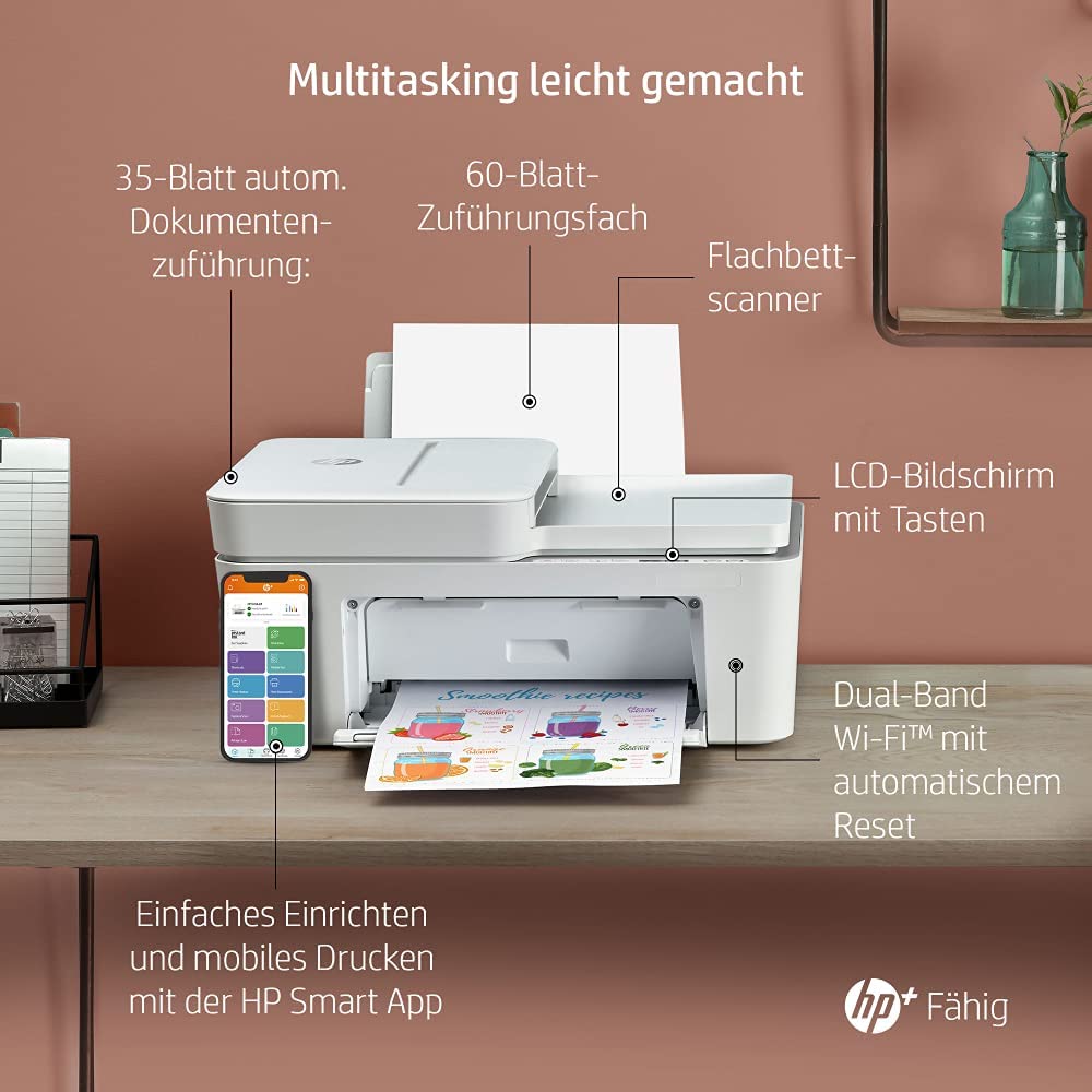 DeskJet Plus 4120e All-on-One-Drucker, Multifunktionsdrucker