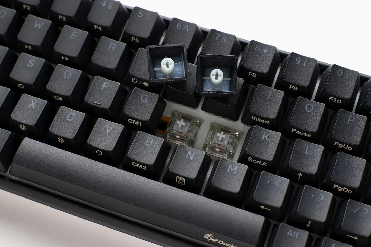 One 3 Classic Black/White Mini Gaming Tastatur, RGB LED
