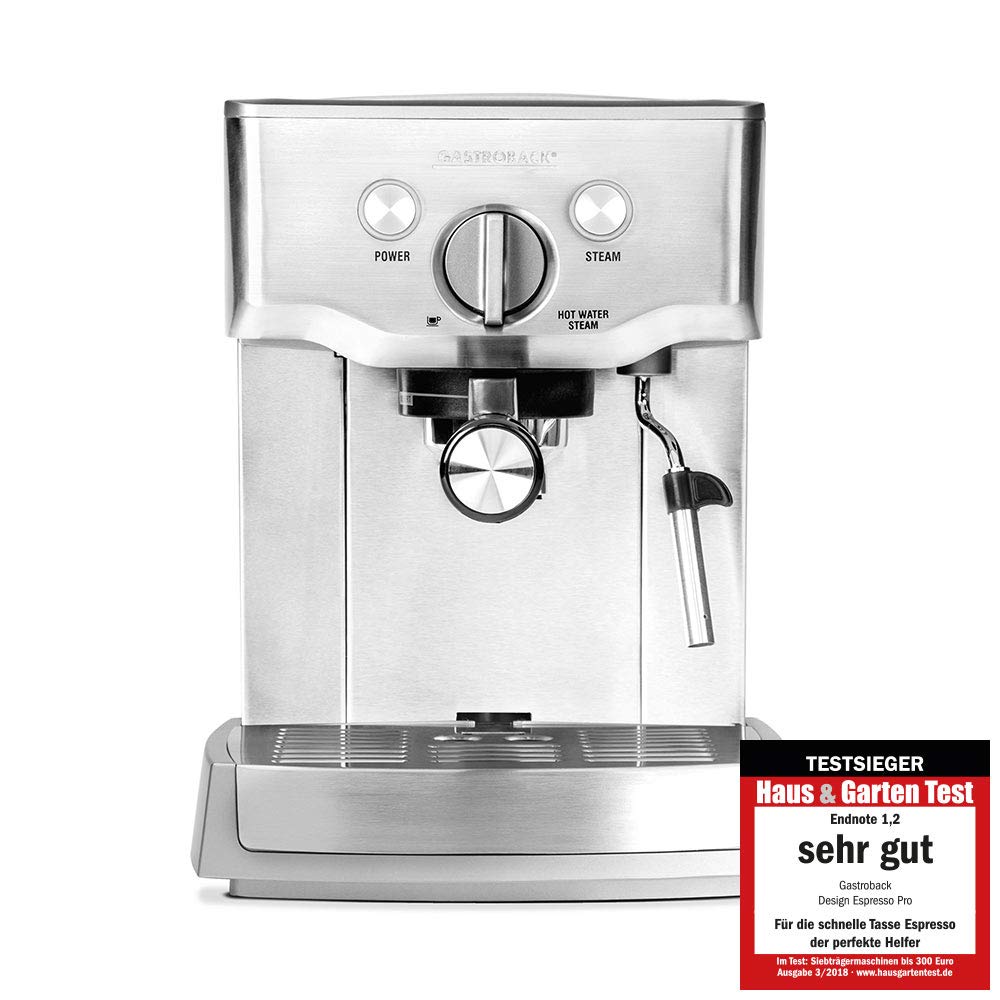 Design Espresso Pro Espressomaschine mit Siebträger