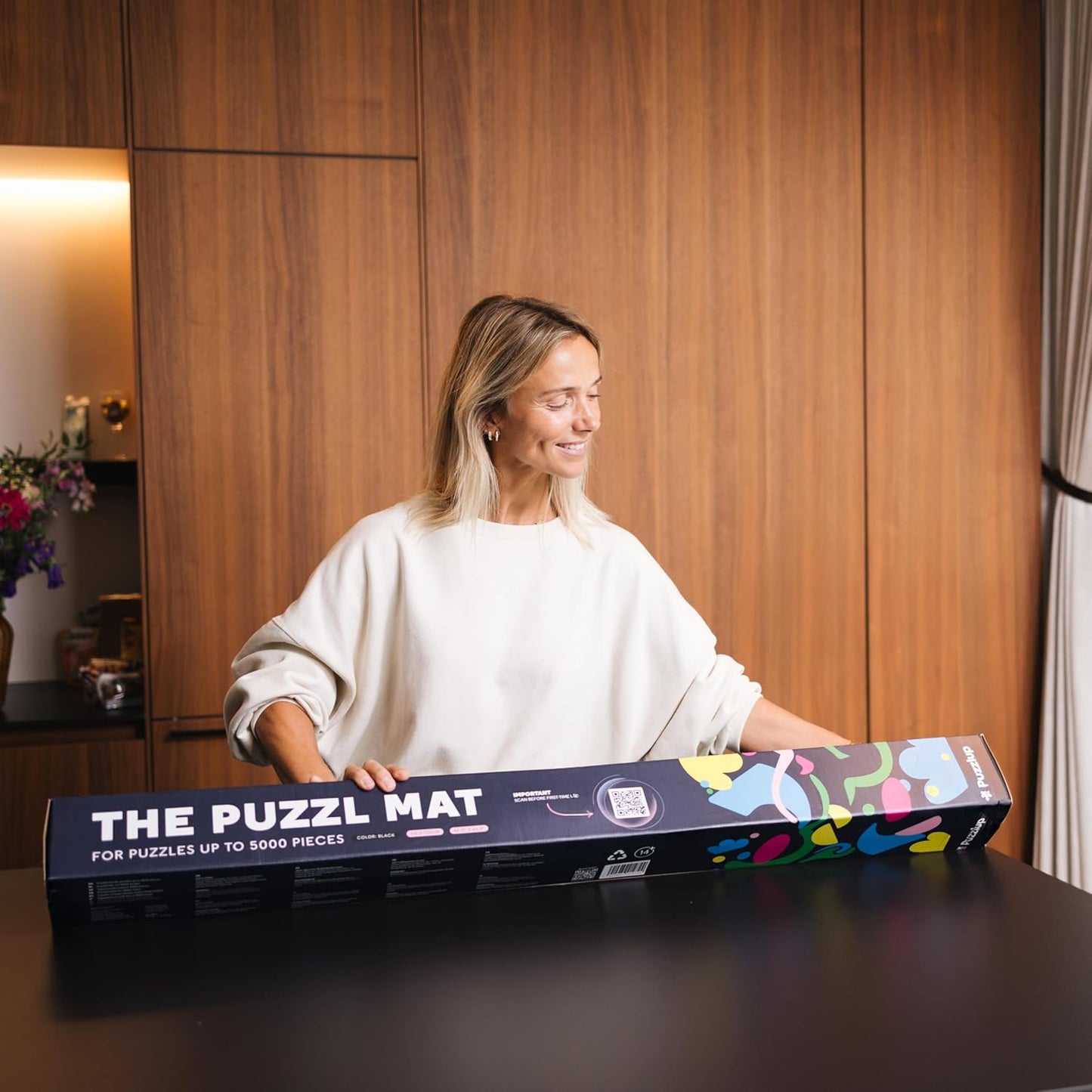 Puzzlematte bis 5000 Teile - Rolle mit Geschenkverpackung, Gift 5000