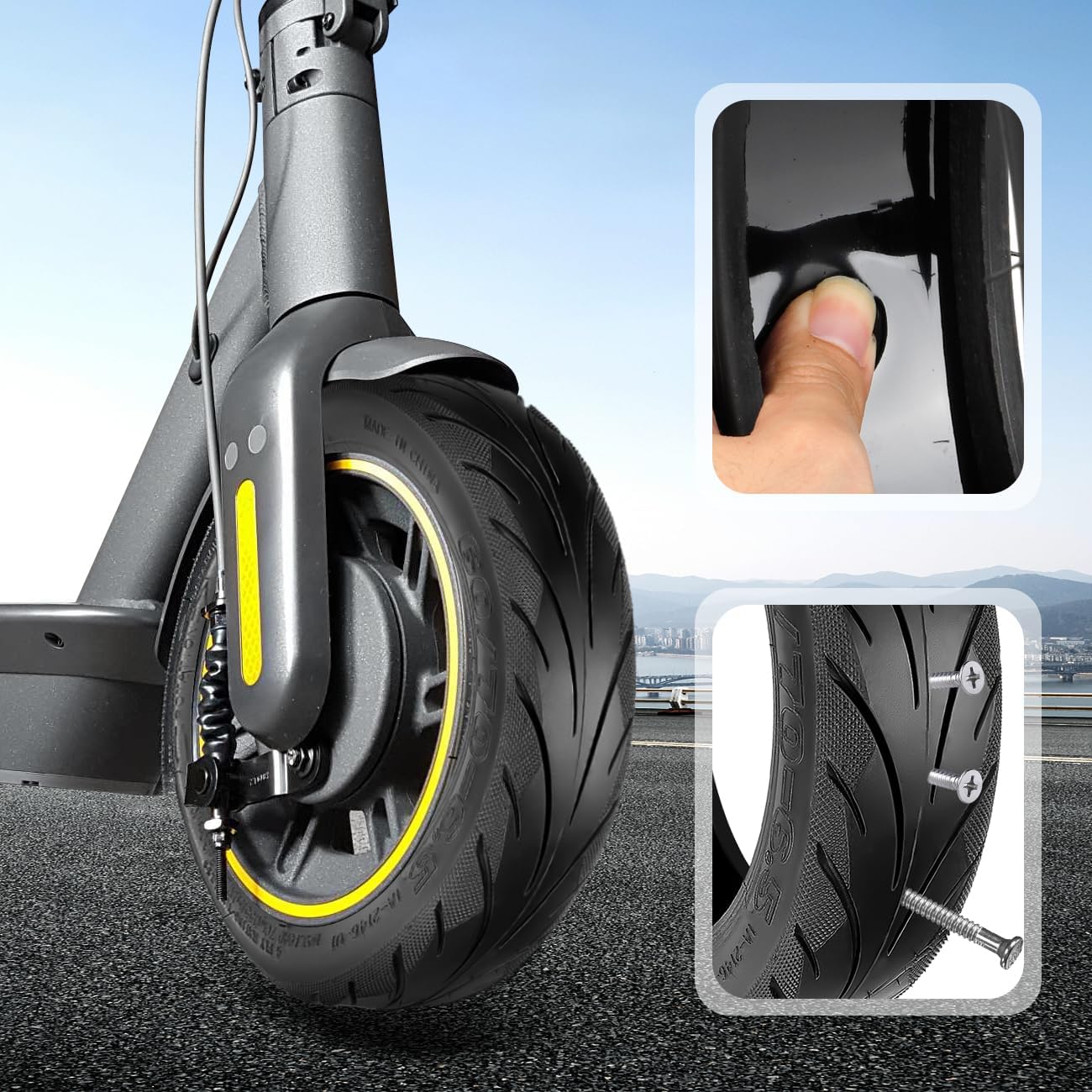 2er-Set Reifen für Segway Ninebot G30/G30 Max Scooter, 2 Stück