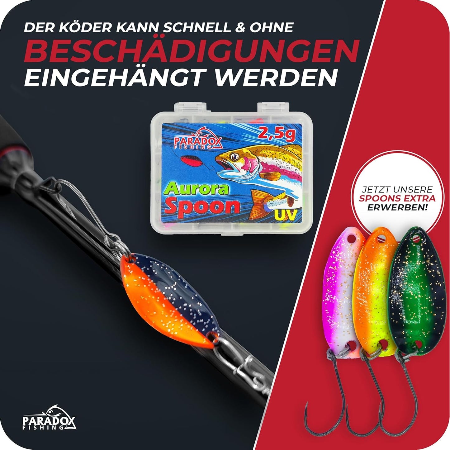 Trout Series X UL-Ruten Set, 1,2g-4g, UL-Rute