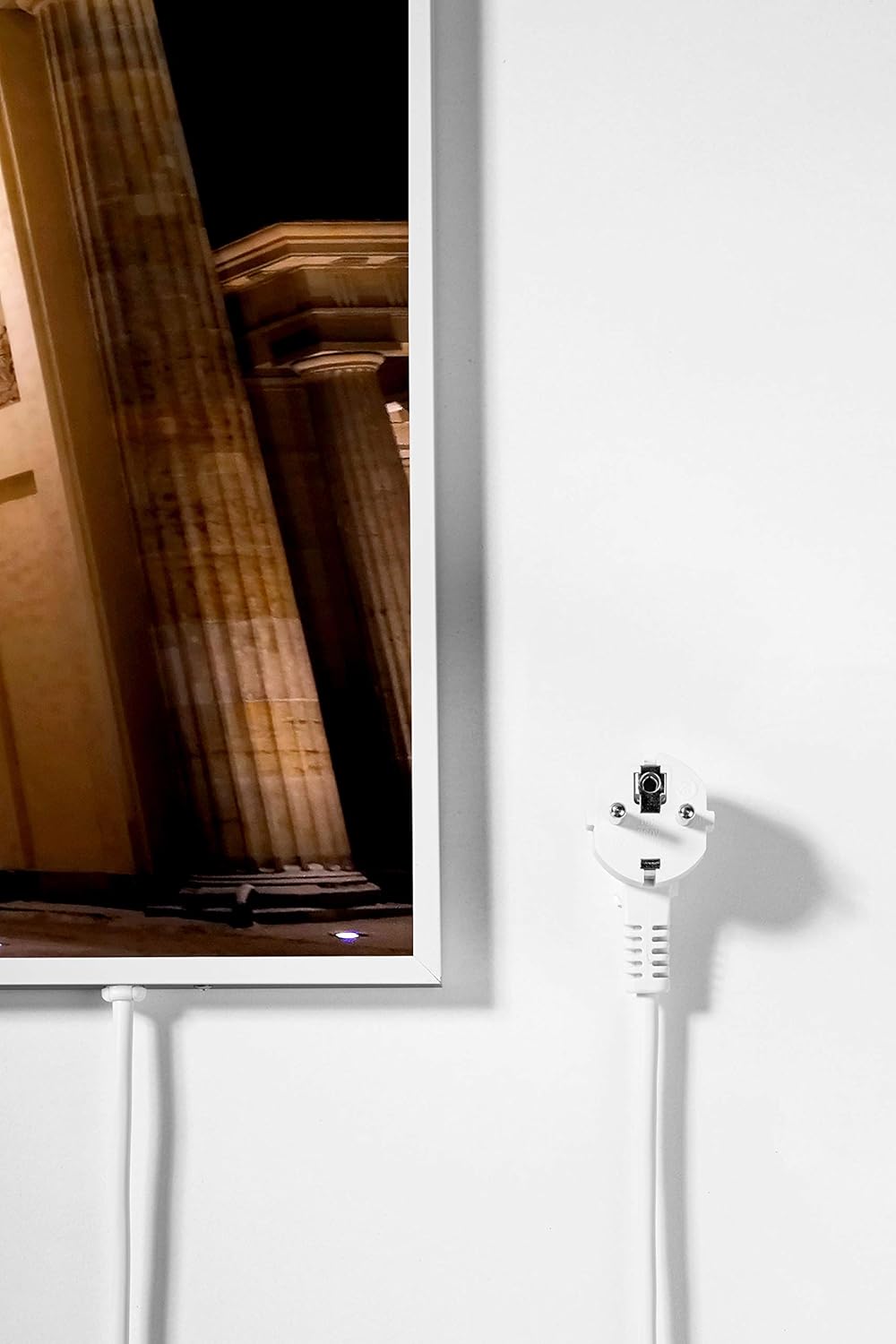 Bildheizung mit Thermostat, Motiv: 156. Brandenburger Tor ca. 26m²