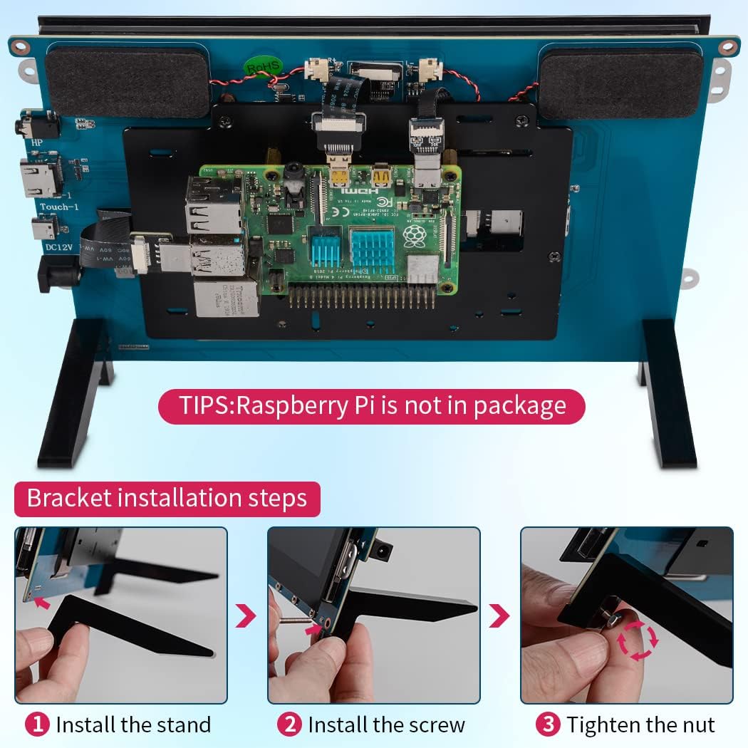9 Zoll Raspberry PI Touchscreen Monitor