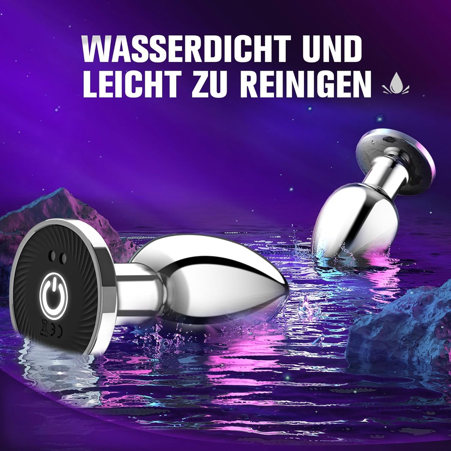 App-gesteuerter Analvibrator mit KI-Unterstützung, 61g