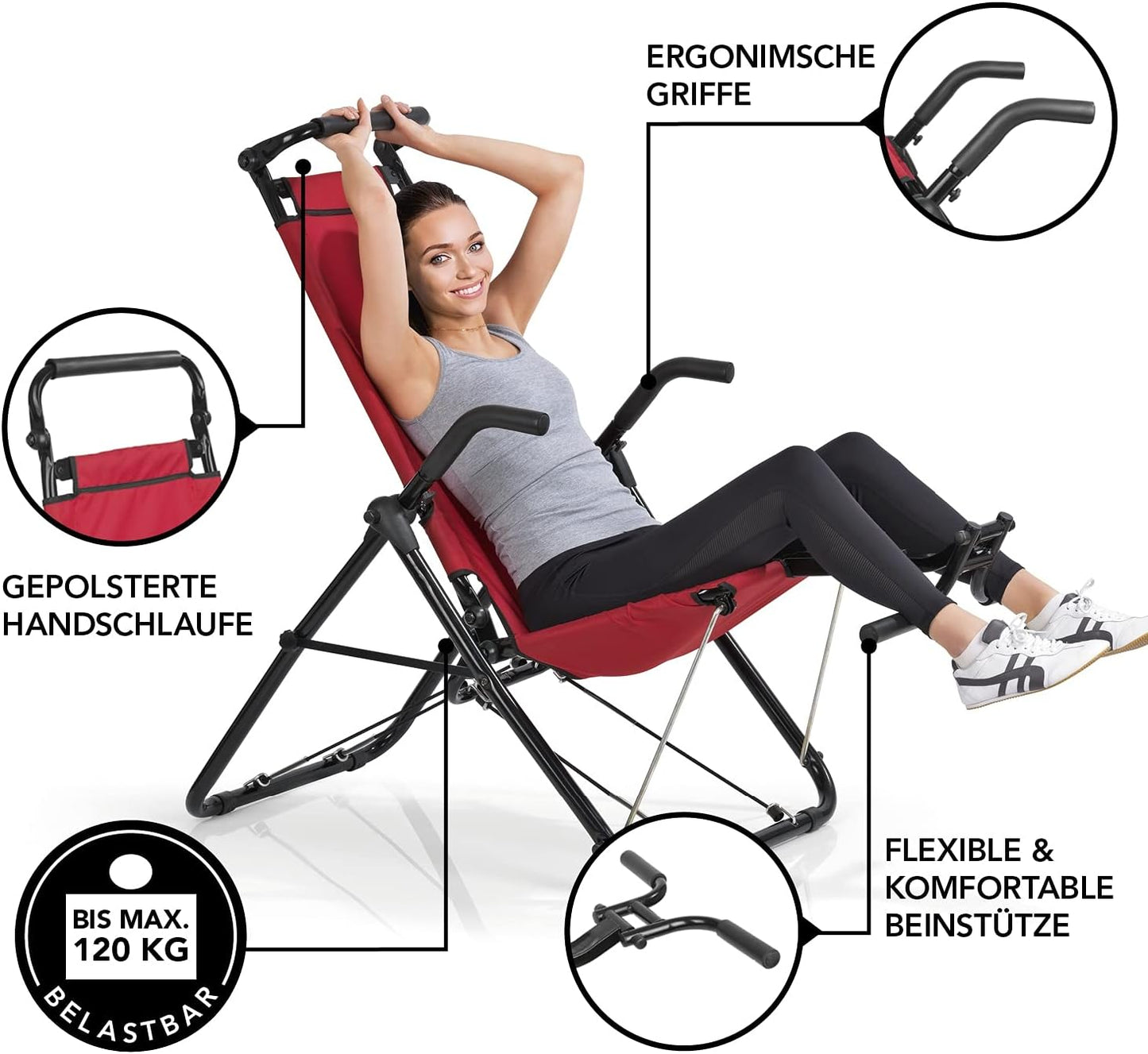 Inversionstrainer Deluxe klappbar (bis 120 kg)