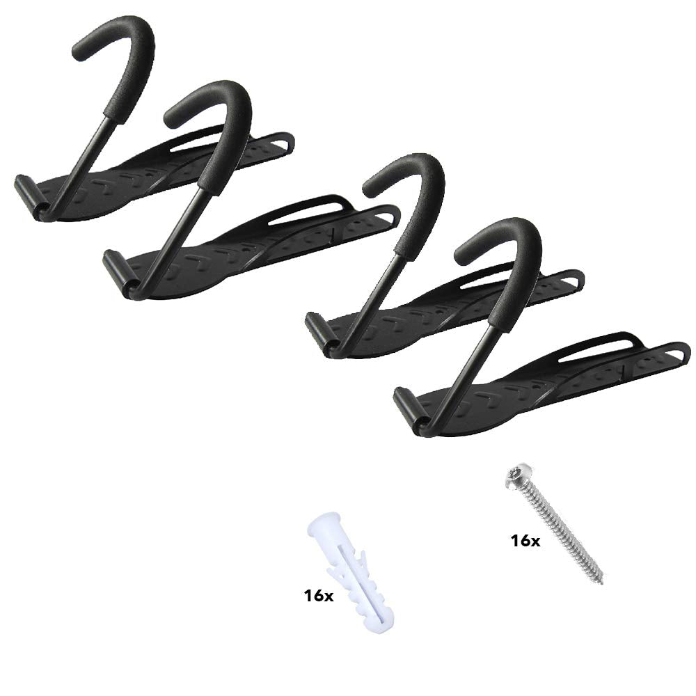 4er-Set Velo-Wandhalterung, 4er