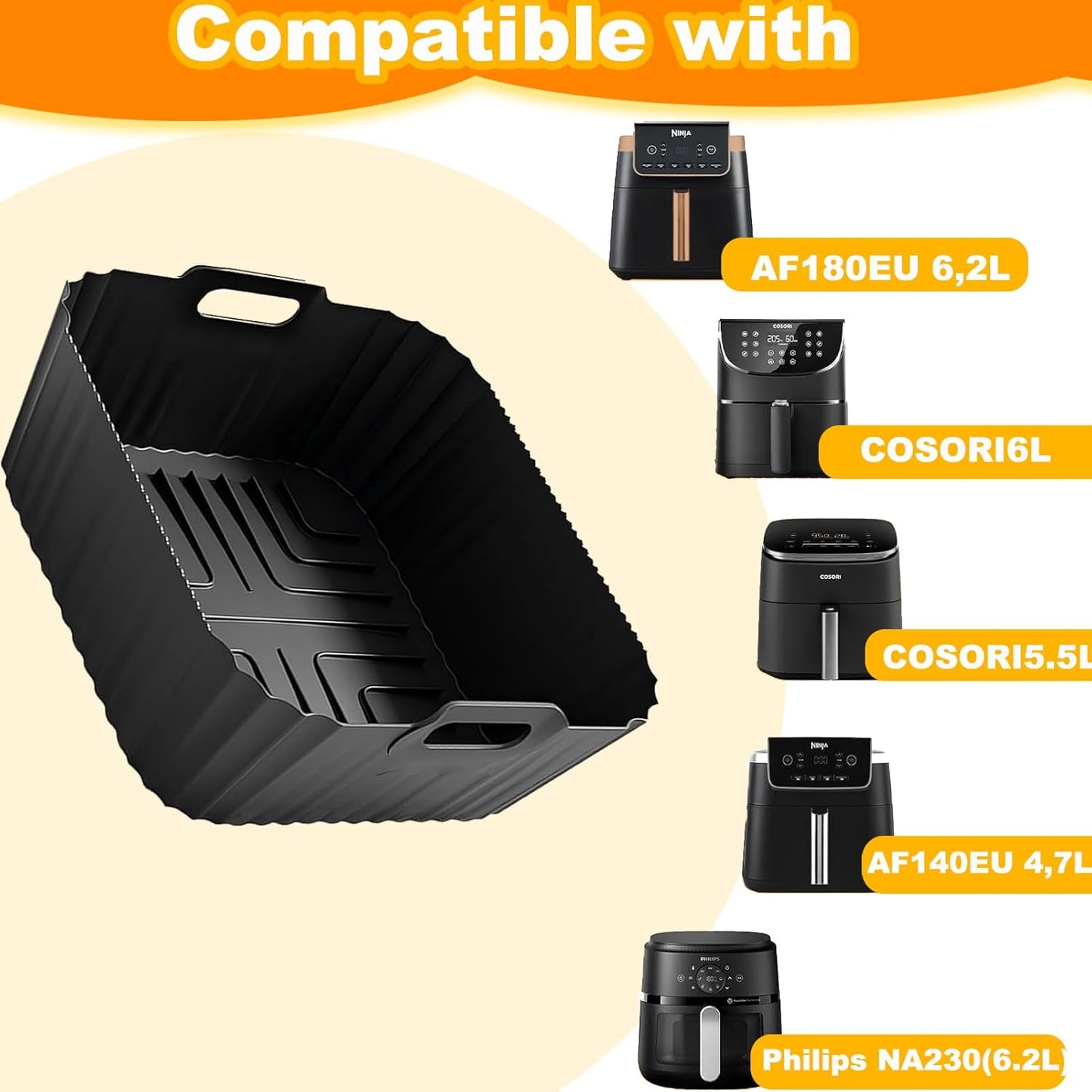 Zubehör-Set für Heissluftfritteusen