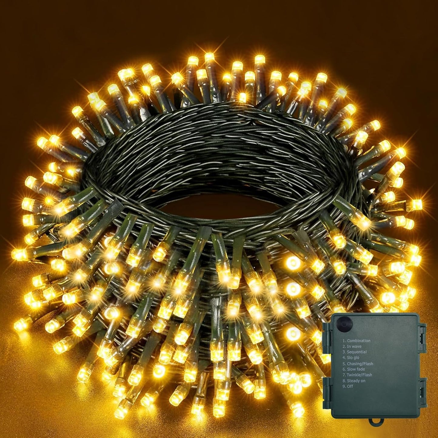 Wasserdichte Weihnachtslichterkette, 20M 1PCS