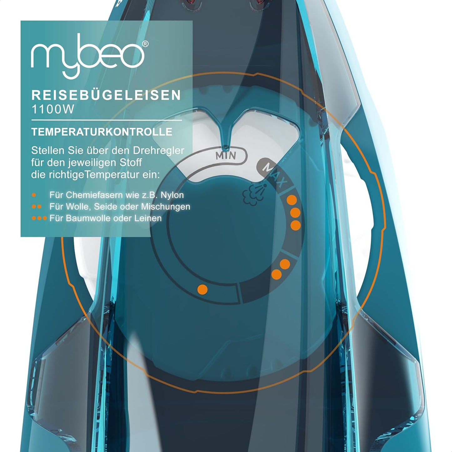Mini-Reisebügeleisen, A