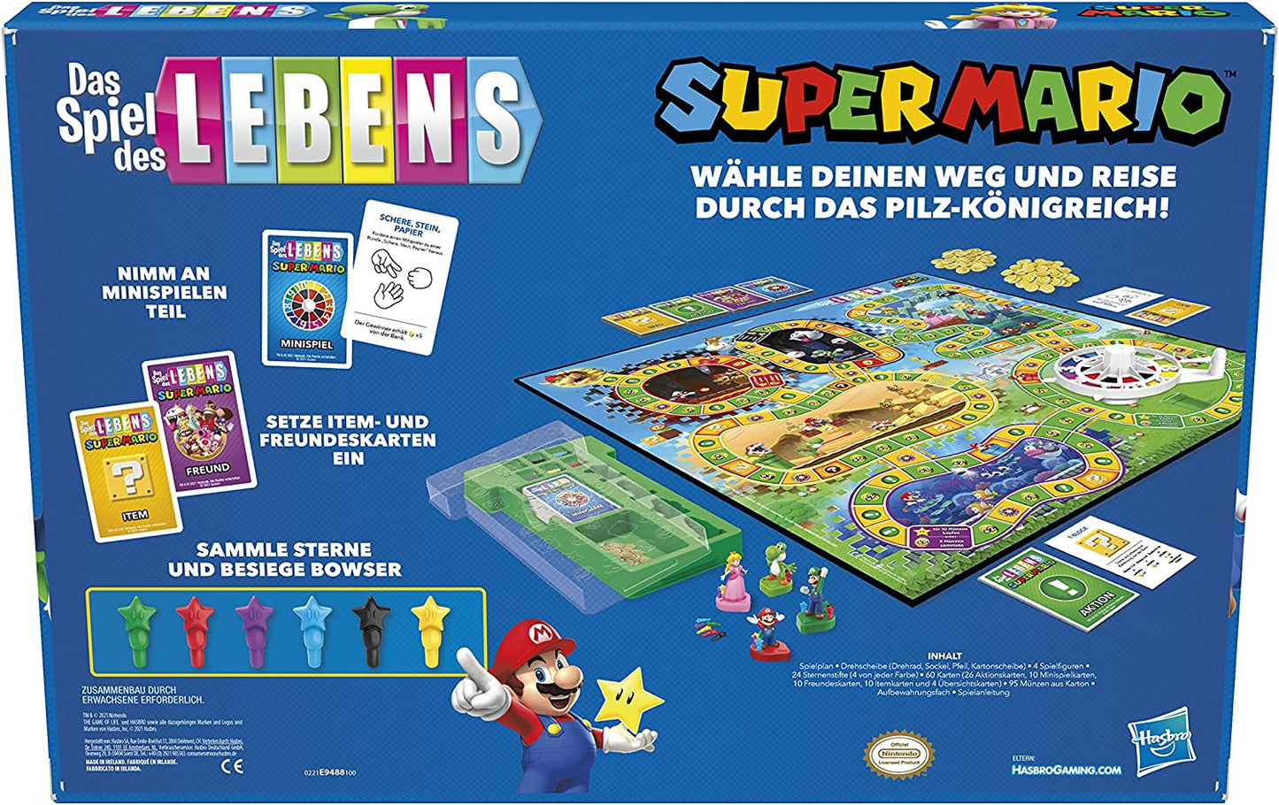 Das Spiel des Lebens Super Mario, Brettspiel